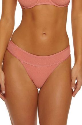 Isabella Rose Taylor Como Maui Bikini Bottoms in Blush at Nordstrom, Size X-Small