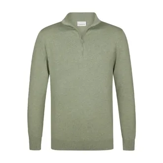 Profuomo Heren, Truien, Groen, Maat: XL Katoen