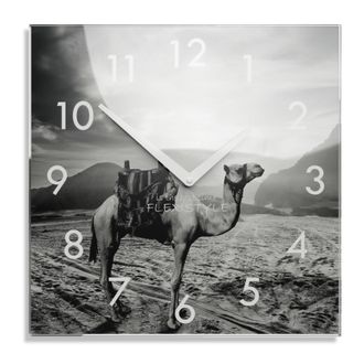 OEM Reloj De Pared Moderno Para El Sal&oacute;n Camel