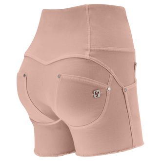 Freddy Shorts push up WR.UP in gabardine vita alta e taglio vivo