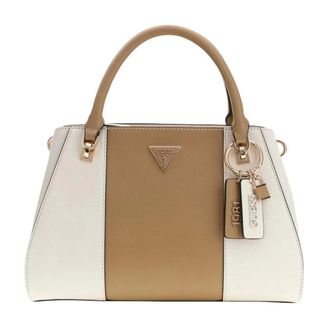 Guess Handbags, female, Beige, Size: ONE SIZE Noelle II SML Multi Comp Stchl