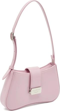 Giorgio Armani Borsa a spalla in pelle verniciata - Rosa