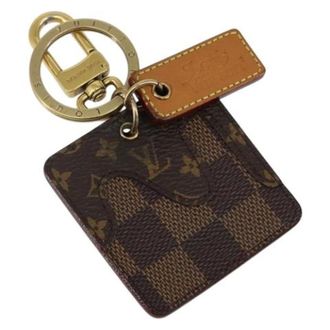 Louis Vuitton Pre-owned Accessories, female, Brown, Size: ONE SIZE Pre-owned Canvas Key Holder