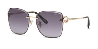 Chopard SCHL29S 0300 Mens Sunglasses Gold Size 58