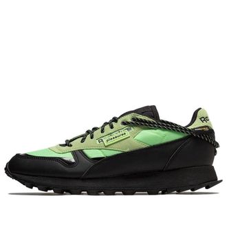 Reebok Classic Leather Trail x PLEASURE Neon Mint H06244