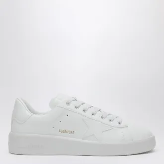 Golden Goose Purestar bio-based sneaker with white star and heel tab