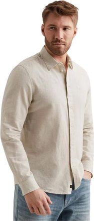 PME Legend Heren, Overhemden, Beige, Maat: XL Katoen