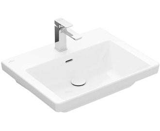 Villeroy & Boch Vasque Villeroy & Boch Subway 3.0, 1 Trou Pour Robinetterie, Avec