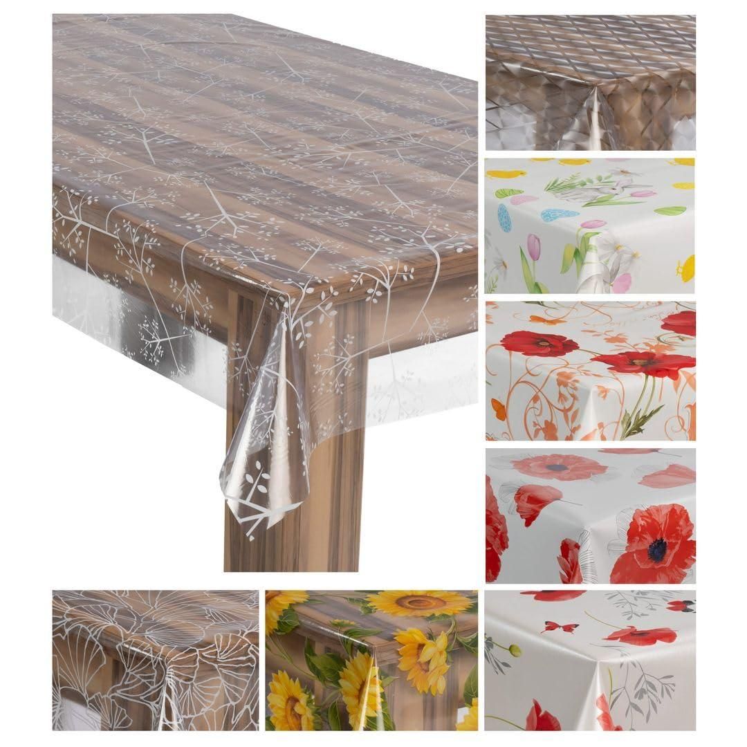 Meterware Dicke Wachstuch Tischdecke Laro Wachstuch-Tischdecke