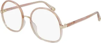 Chlo&eacute; Ladies Black Round Eyeglass Frames CH0032O 004