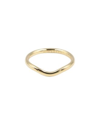 Tiffany & Co. Tiffany & Co 18K Tiffany & Co Curved Band Ring (Authentic Pre-Loved)