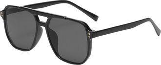 Generic Trendy Street Photography Large Frame Sunglasses Mens And Womens Outdoor Polarized Driving Sports Party Sun Glasses(Black)