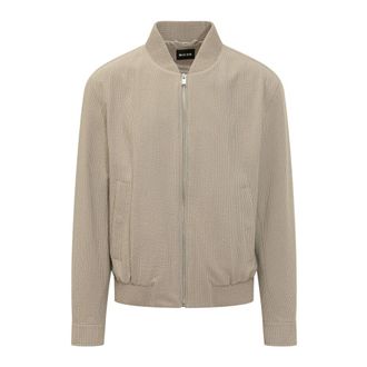 HUGO BOSS Jassen, Heren, Beige, S, H-Combo Bomberjack
