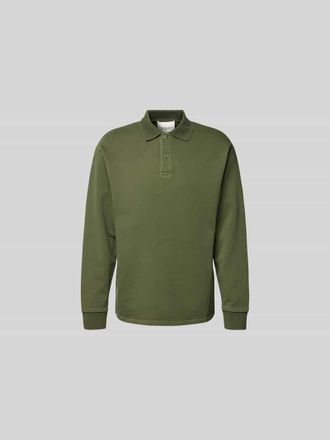 Closed Closed Regular Fit Poloshirt aus Bio-Baumwolle in Oliv, Gr&ouml;&szlig;e XL