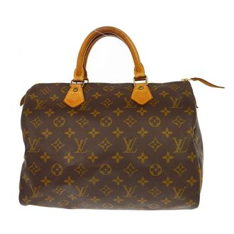 Louis Vuitton Speedy Monogram Canvas Brown Canvas Handbag (Pre-Owned)