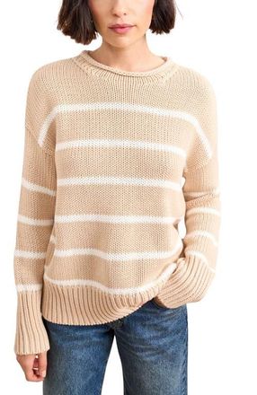 La Ligne Marina Sweater in Camel/cream at Nordstrom, Size X-Small