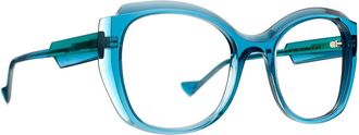 Caroline Abram Priscilla Optisch Montuur - unisex - Brillen - Blauw - 50 MM - Accessoires