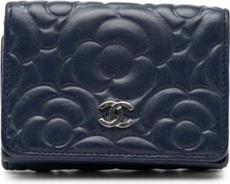 Chanel Pre-owned Wallets, female, Blue, Size: ONE SIZE Pre-owned Vintage Wallet