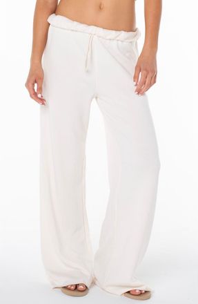 Roxy Surfing by Moonlight Wide Leg Pants in Dew at Nordstrom, Size Medium