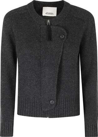 Isabel Marant Truien & Vesten, Dames, Grijs, XS, Cardigans