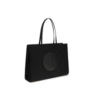 Tory Burch Womens Black Nylon Shoulder Bag