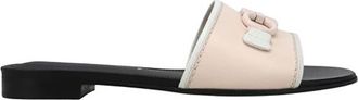 Ferragamo Salvatore Ferragamo Pink Lemonade Rhodes Gancini Slide Sandals, Brand Size 5.5