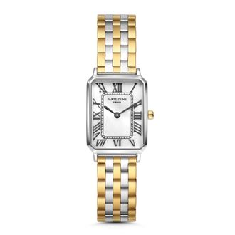 Parte Di Me Elegante Zilveren Chronograaf Horloge - Dames - Horloges - Veelkleurig - ONE Size - Accessoires