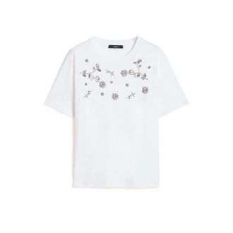 Max Mara T-Shirts, female, White, Size: XS Wkdagile T-shirt