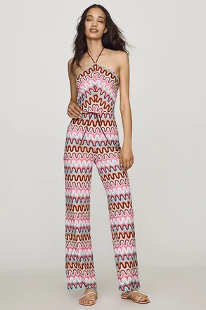 Saylor Keegan Crochet Jumpsuit