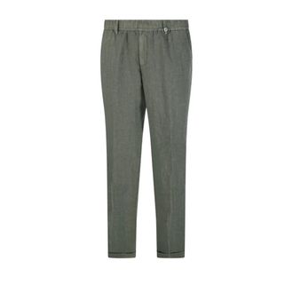 Myths Slim-fit Trousers, male, Green, Size: XL Long Pant