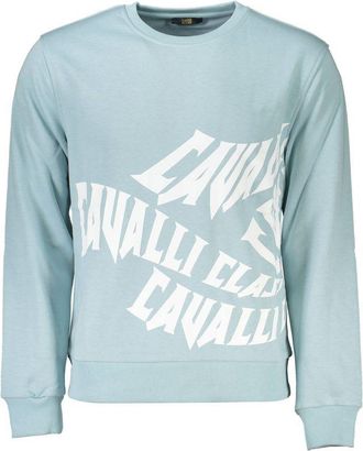 Cavalli Cotton Men Mens Sweatshirt
