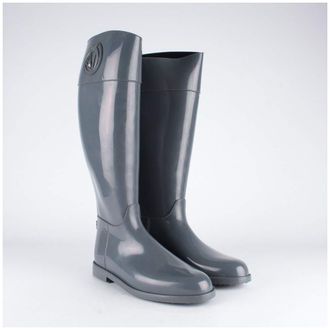 A|X Armani Exchange Klassieke Eagle Enkellaarsjes voor Dames