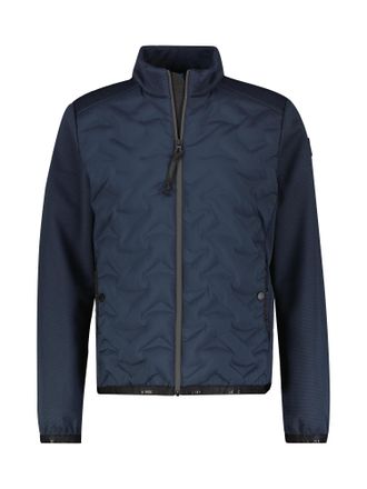 Lerros Outdoorjacke LERROS LERROS Sportliche Hybrid-Jacke, Herren, Gr. 6XL, blau (classic navy), 100% Polyester, Jacken Outdoorjacke, Wasser- und windabweise