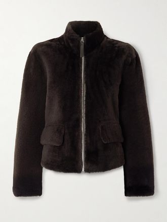 Proenza Schouler Giacca In Shearling Scarlett - Marrone