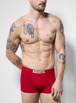 Diesel Mens 2.5 red stretch trunk Cotton