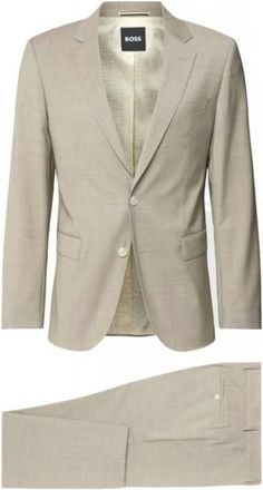 HUGO BOSS Uomo, Abiti Uomo, Beige, S, new
