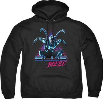 Gildan Blue Beetle (2023) Leaping Triangle Adult Pull Over Hoodie / Hooded Sweatshirt