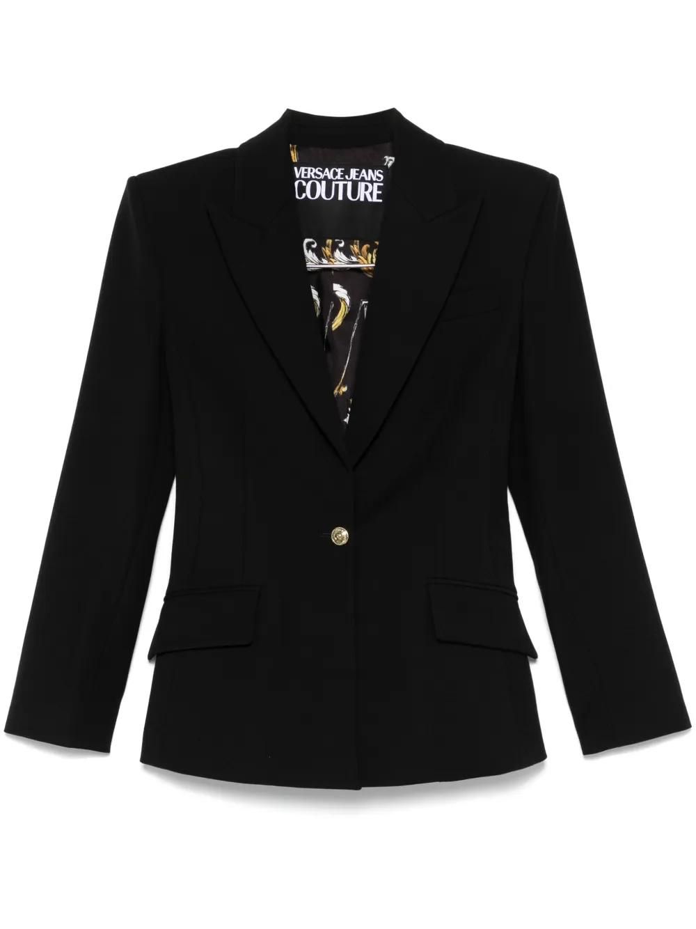Versace Jeans Couture Black Lace-Up Blazer from $340.00 - on