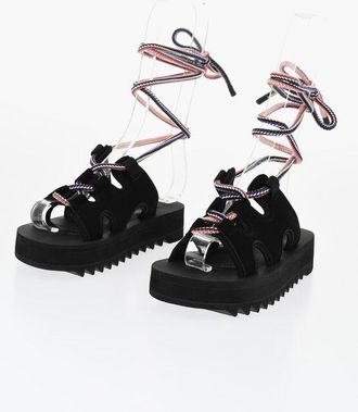 Suicoke Lace-Up Suede RAY-AB Sandals size 44