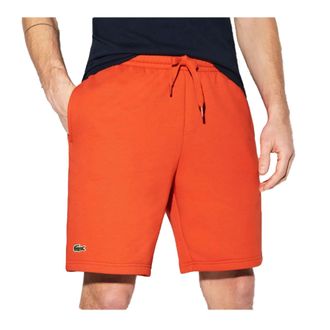 Lacoste Sports Fleece Shorts Mandarin Tree Orange GH2136-51-NPB Mens