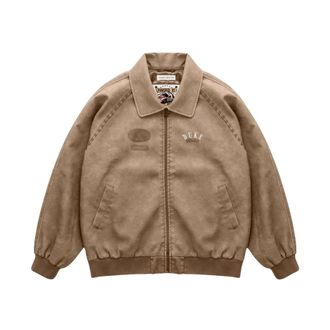 Duke + Dexter Sunfaded Bomberjack - Heren - Bomber jackets - Beige - M - Katoen - Jassen