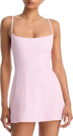 LoveShackFancy Vivianna Dress In Tickled Pink