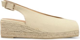 Castaner Dosalia Espadrilles - Dames - Sleehakken - Beige - 37 EU - Katoen - Schoenen