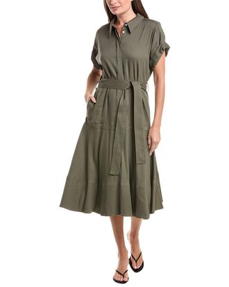 Proenza Schouler Scottie Linen-Blend Dress