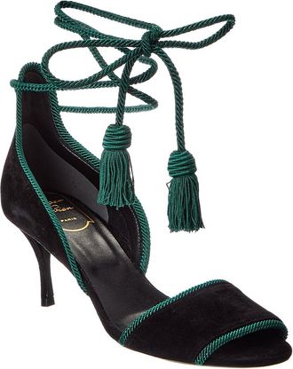 Roger Vivier Suede Sandal