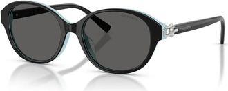 Tiffany & Co. Tf 4263D Zonnebril - unisex - Zonnebrillen - Zwart - 54 MM - Accessoires