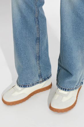 Ami Sports Shoes With Logo, Womens, Cream