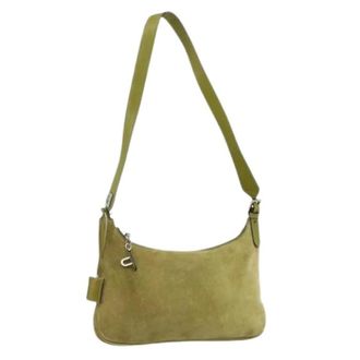 Bally Pre-owned Shoulder Bags, female, Green, Size: ONE SIZE Pre-owned Lucinda Shoulder Bag