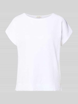 Marc O'Polo Loose Fit T-Shirt aus reiner Baumwolle in Weiss, Gr&ouml;&szlig;e XXL
