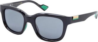 Gucci GG1621S001 Square Full Rim Sunglasses - Black